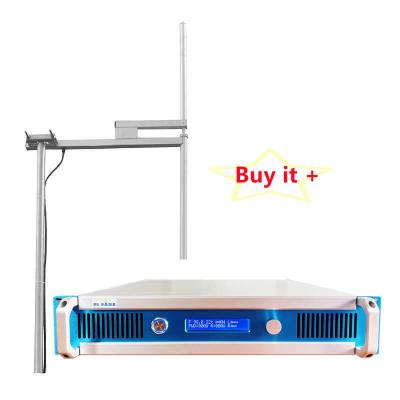 China [Factory Warranty] 5 Years - 2KW 2000w FM Transmitter For 87.5-108MHz 1 Bay Antenna RS Radio Station Long Range RS 2KW-2 Radio for sale