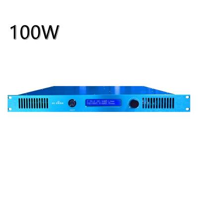 China 100W 100watt fm transmitter broadcasting equipment for church, radio station RS-100W-C for sale