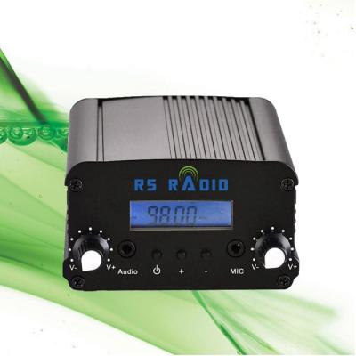 China FREE SHIPPING 1W/7W radio fm transmitter station broadcast FM transmitter RS-7W long term for sale