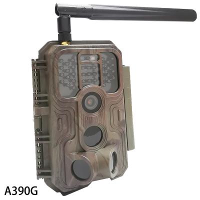 China App Setting GardePro Wireless Black Trail Cameras 32mp 1080p 940nm IR 0.1s Trigger Speed ​​Hunting Gear A390G for sale