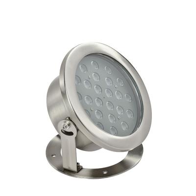 China High Quality 304 Stainless Steel IP68 24w LED Underwater Light WN-UWL-04 for sale