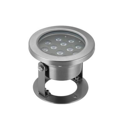 China Pool DC24V Control 304 Stainless Steel DMX512 RGBW IP68 9W LED Underwater Light WN-UWL-02 for sale