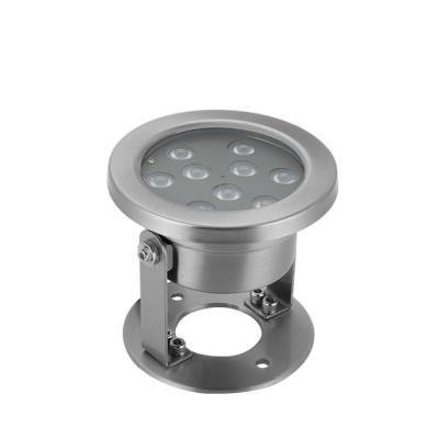 China DC24V control 304 stainless steel light IP68 9w LED monochromatic waterproof high quality underwater light WN-UWL-02 for sale