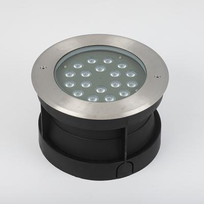 China DC24V--18 control 304 stainless steel monochrome recessed light IP68 18w LED monochromatic underwater light WN-RRUL-210 for sale