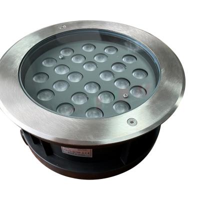 China High Quality Led Theme Park Funeral Light IP67 24W LED Inground Ground Uplight for sale