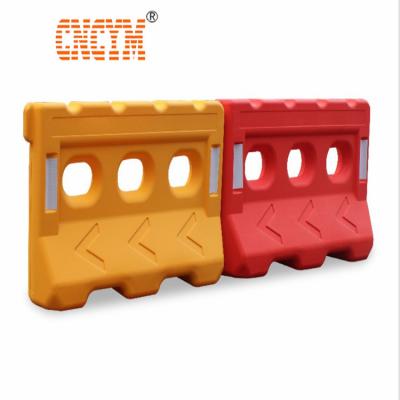 China Customized Water Filled Plastic HDPE Plastic Barrier OEM Blow Molding Plastic Strict Quality Control for sale