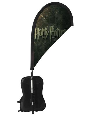 China 2019 New Hot Sale Nylon+ABS Harry Potter Banner backpackflag for sale