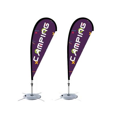 China Custom Beach Flag Flying Promotion Flags Flag For Advertising for sale