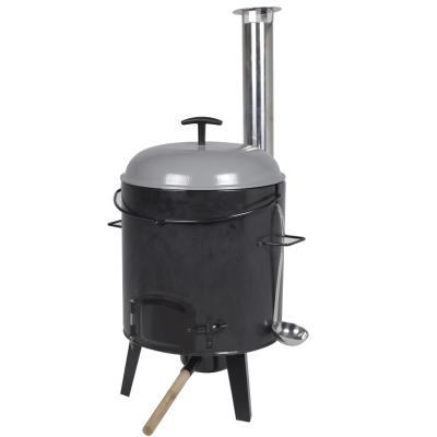 China Easily Gathered Easily Gathered Multifunctional BBQ Steel Grill Charcoal BBQ Smoker For Sale for sale