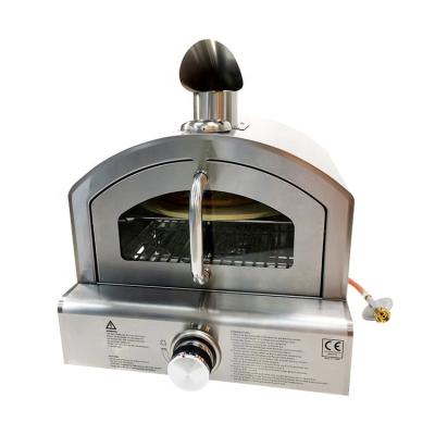 China Easily Assembled Pizza Oven Grill Multifunction Outdoor Portable Gas BBQ Table Top Gas Grill for sale