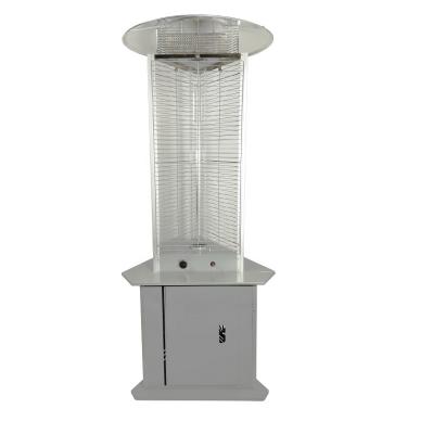 China 213xDIA81cm Outdoor Gas Heater Gas Stainless Steel Outdoor Patio Heaters for sale