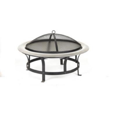 China Multifunctional Brazier Firepit and Easily Assembled Wooden BBQ Charcoal Grill Te koop