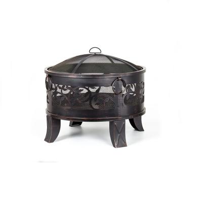 China Easily Assembled BBQ Charcoal Wood Grill Firepit and BBQ Charcoal Grill Te koop