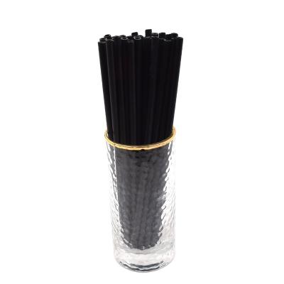 China 100% Disposable Compostable Plant Based Drinking Straws Grade 200mm*6mm Customized Edible Rice Straws for sale