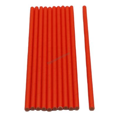 China Party Drinking Straws Decorative Red Disposable Paper Straw,partito del del de paglia di carta for sale