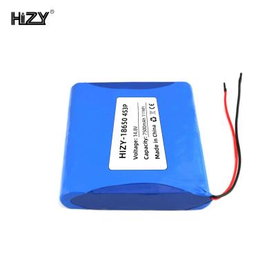 China Custom Toys 18650 4S3P 14.8V 7500mah Lipo Battery Manufacturer for sale