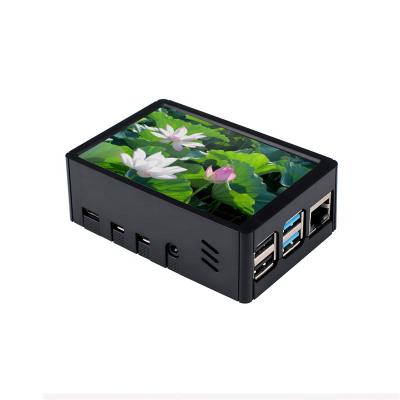 China For raspberry pi 4b factory new design raspberry pi 4 plastic case Shell Protective Box for raspberry pi 4 B+ model for sale