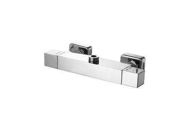 Chine Douche de bain thermostatique en corail en laiton chrome monté sur le mur T8087 à vendre