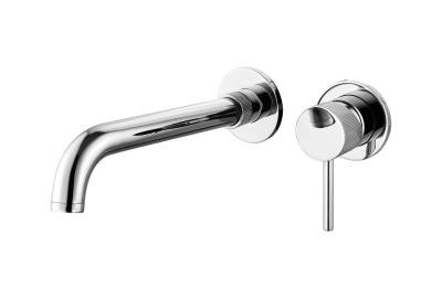 China Single Handle Knurl Basin Concealed Mixer with 3 Years Warranty T9807 for sale