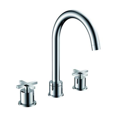 China Wall Mounting Concealed Water Mixer Chrome Durable And Stylish T90810 for sale