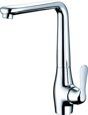 Κίνα Brass Chrome Single Hole Kitchen Mixer Faucet for Modern Kitchen T2056 προς πώληση