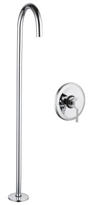 China Polished Brass Material Contemporary Style Handle For Shower T80013 for sale