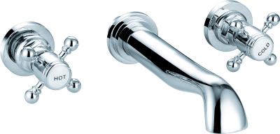 China Chrome Brass Concealed Shower Mixer for Stylish Bathrooms T8037 for sale