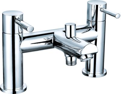 China Chrome Finish Bath Shower Mixer Faucet With Morden Style T8011BN en venta