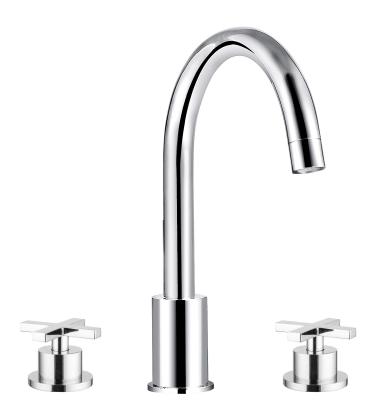 China Contemporary Two Handle Concealed Shower Mixer With Polished Chrome T80510B zu verkaufen