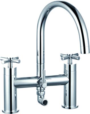 China Chrome Finished Dual Handle Bathroom Shower Mixer For Bathroom T80512 zu verkaufen