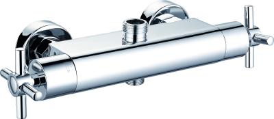 Κίνα Chrome Polished Thermostatic Bath Mixer With Hot And Cold Mixer T80811 προς πώληση