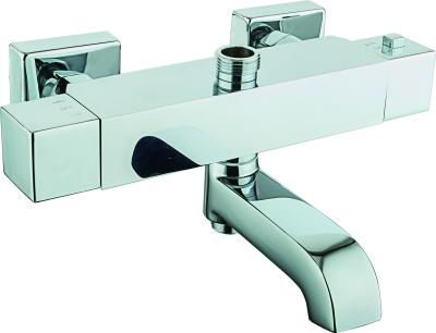 Chine Polished Chrome Brass Material Thermostatic Bath Mixer T80821 à vendre