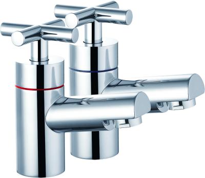 Cina Flusso per il mix di bagno a cromo lucidato a manico singolo per il bagno T8205C in vendita