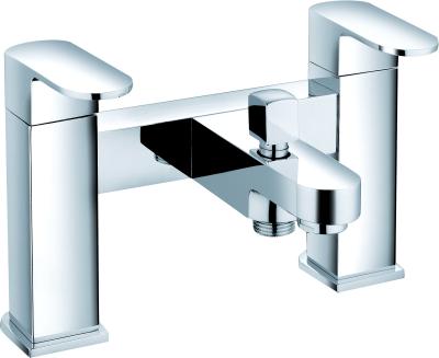 China Dubbele handvat bad douche mixer kraan De perfecte oplossing voor uw badkamer T8551 Te koop