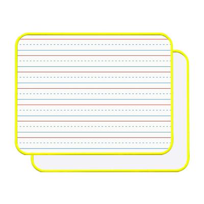 China 2022 Hot Selling School Double Sided Four Lines Three Grids Writing For Children Study Dry Erase Writing Board for sale