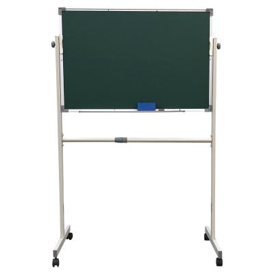 China 90x120cm School Frame Aluminum Blackboard With Movable Bracket Holder for sale