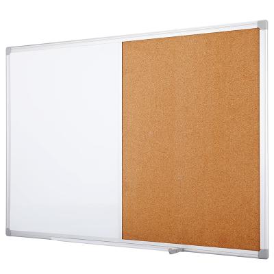 China Hot Sale DRAWBOARD Combination Dry Erase Whiteboard/Cork Board For Note Writing for sale