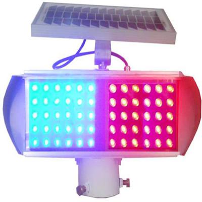 China outdoor sign waterproof solar road traiffic flashing light for sale