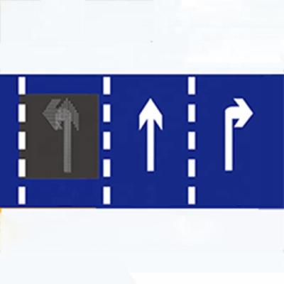 China Reflective+ LED Light Led Changeable Arrow Lane Control Road Traffic Sign Board for sale