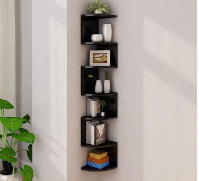 China (Size) Adjustable Divider Corner Shelf Wall Shelf Shelf Storage Organizer for sale