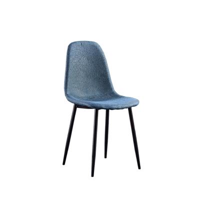 China Wholesale Modern Simplicity Metal Legs Luxury Restaurant Furniture Living Room Chairs Dining Chair for sale