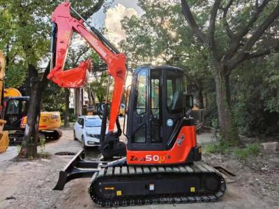 China 5 ton Used Hitachi Excavator ZX50U Old Mini Hydraulic Crawler Yanmar 4TNV88 Engine for sale