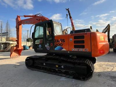 China Japón Excavadora usada Hitachi para la venta de segunda mano ZX200 Maquinaria Jindongyu en venta