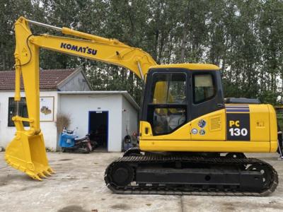 China Construction Used Komatsu Excavator PC130 2nd Hand Diggers 13 Ton for sale