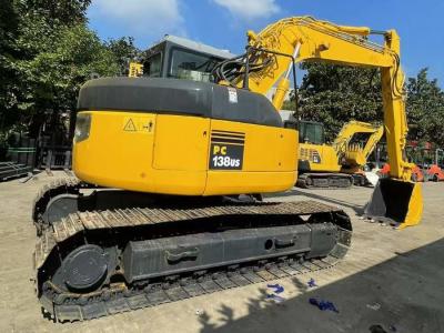 China Japan Gebruikte grote graafmachines tweedehands Komatsu PC138US Crawler Te koop