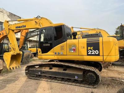 China Secondhand Hydraulic Komatsu Mining Excavator Machinery PC220-7 22840KG for sale