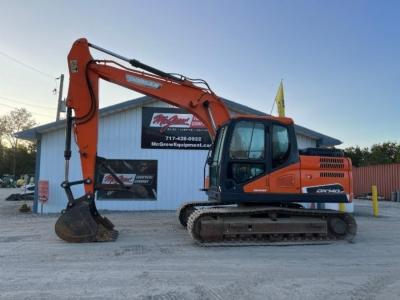 China Usado Doosan DX140LC máquina de excavación de tierra excavadoras de segunda mano en venta