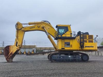 China Original Second Hand Komatsu Excavator PC2000-8 Large Earth Moving Machinery for sale