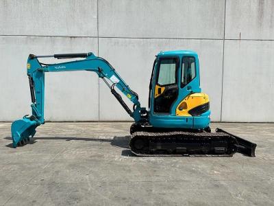 China Original Japan Used Kubota Excavator KX155-3 5 6 Ton Second Hand Mini Digger for sale