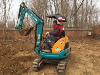 China U20 original U15 antiguo Kubota Mini Excavadora Excavadora Construcción Crawler en venta